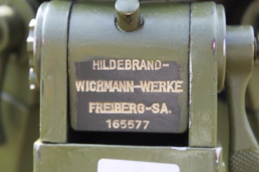 Ww2 Wehrmacht Stativ Richtkreis Gestell 31 für Scheren-Fernrohr, Flakglas, Fernglas, mit Kavallerie Transport Behälter, beides mit Hersteller