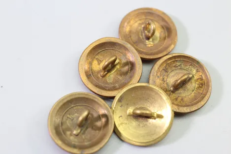 Original metal uniform button, court official of the Saxon Duchies, price per button,