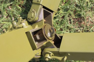Ww2 Wehrmacht tripod Richtkreis frame 31 for scissors telescope, flak glass, binoculars, with cavalry transport container