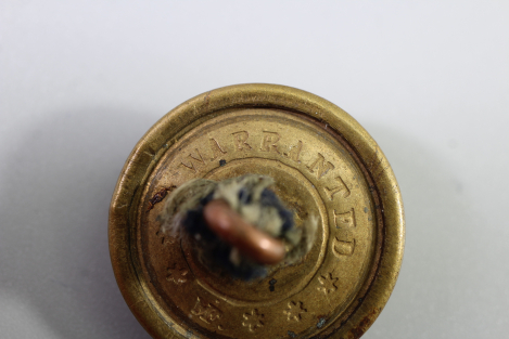 2x Original Metall Uniform Knopf, Uniformknopf für Artillerie