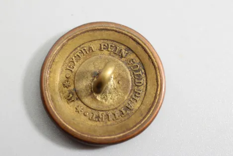 Livery uniform button, German Empire field blouse button, metal uniform button