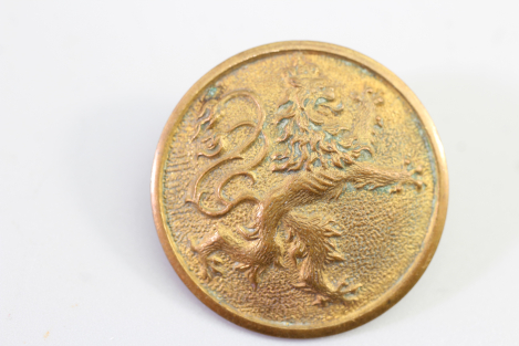 Livree Uniformknopf Messing farbener bayerischen Sergeanten Knopf.