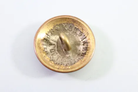 Russian livery uniform button, metal uniform button, from an old uniform tailor's shop, original piece