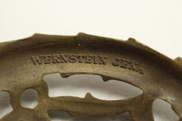 ww2 DRL sports badge in bronze, Wernstein Jena