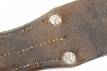 German leather coupling shoe for bayonet/ sidearm K98