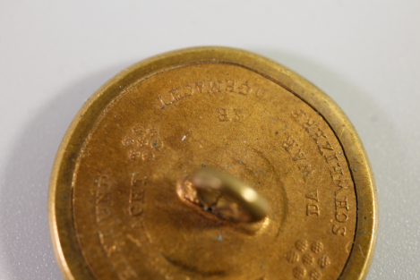 Ww2 Livree Uniformknopf Knopf aus Metall, Uniform Knopf