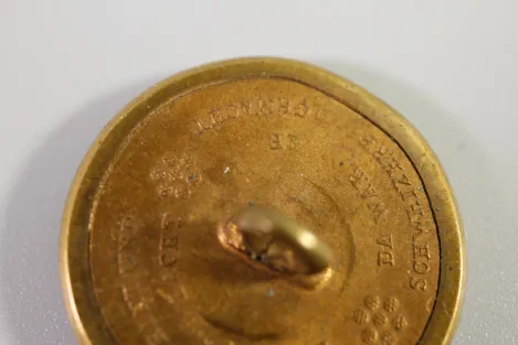 WWII Livery Uniform Button, Metal, Uniform Button, from an old uniform tailor's shop,