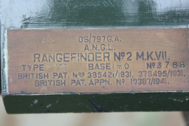 Ww2 English Barr & Stroud rangefinder type F. T. 37 from 1931/41