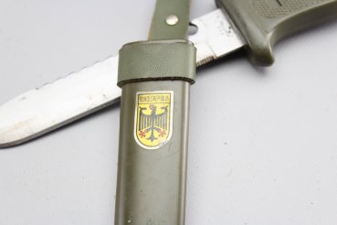 BW Bundeswehr Kampfmesser, Klinge FES, Bundesraute fehlt