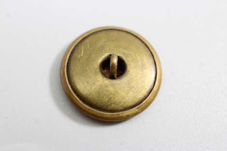 Livery uniform button, metal button, uniform button, from an old uniform tailor's shop, original piece