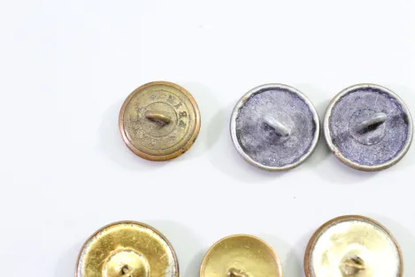 Livery uniform button, metal button, uniform button, from an old uniform tailor's shop, original piece