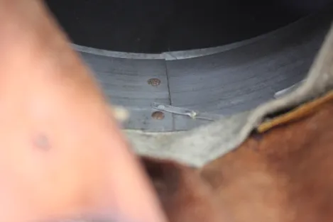 Original Wehrmacht Stahlhelm M35 Luftwaffe SE66 Doppel-Emblem