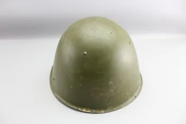 Steel helmet of the Red Army, USSR Russia, stamped on the inside