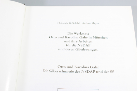 Die Silberschmiede der SS – Referenzbuch | Limitierte Erstausgabe