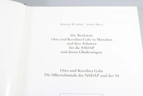 The Silversmiths of the SS – Reference Book | Limited First Edition