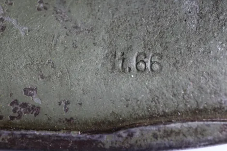 Original M16 Stahlhelm Mimikry Tarnanstrich – SI 66 – 1. Weltkrieg – Deutscher Helm