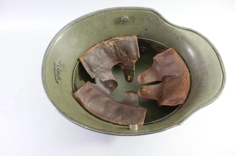 Original M16 Stahlhelm Mimikry Tarnanstrich – SI 66 – 1. Weltkrieg – Deutscher Helm
