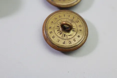 175 Original Livery & Traditional Costume Buttons Made of Metal – Vintage Stock from a Uniform Tailor