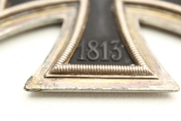 Ek2, Eisernes Kreuz 2. Klasse, Hersteller 24 mit Zusatzmarkierung x, Bandabschnitt