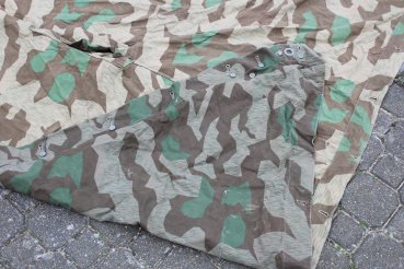 WW2 Wehrmacht tent track, tent tarpaulin 31 splitter camouflage / autumn - summer