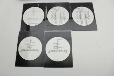 Tank shelling calculator with 5 target plates