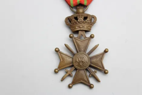WW1 Belgium, Belgian War Cross "Croix de Guerre 1914-1918