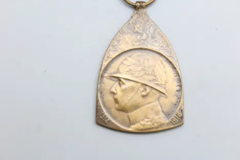 Ww1 Belgien "Médaille Commemorative de la Campagne 1914 - 1918
