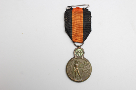 Ww1 belgische Yser-Medaille (Medaille de l'Yser / Medaille van de IJzer).