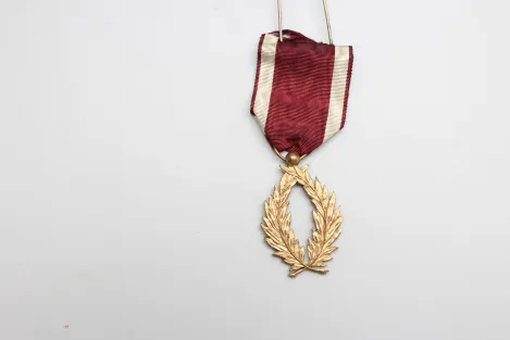 Goldene Palme des belgischen Kronenordens (Palmes d'Or de l'Ordre de la Couronne).