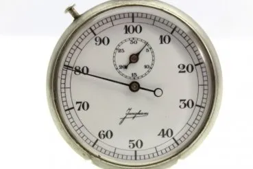 Pre-war war model Junghans stopwatch 1 - 2 WW navy - artillery - submarine, 2 drag pointers - rattrapante!