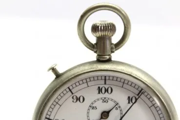 Pre-war war model Junghans stopwatch 1 - 2 WW navy - artillery - submarine, 2 drag pointers - rattrapante!