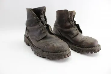 Gebirgsjäger deutsche Wehrmacht genagelte Bergschuhe