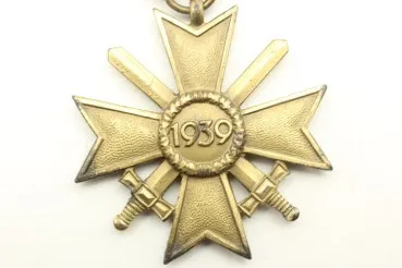 Ww2 KVK Kriegsverdienstkreuz mit Schwertern 2. Klasse am Band