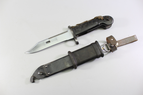 DDR / NVA Bajonett AK 47 Ausführung M1959, Kampfmesser für Kalaschnikow