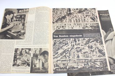 Wehrmacht Der Adler Sonderdruck Ausgabe 3. Juni 1943,  Drei Kampfflieger tausend mal am Feind  sowie 2. Dezember 1943 Auf Wacht