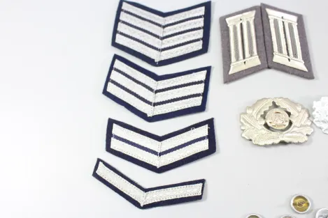 East German National People's Army (NVA) Uniform Parts and Accessories Collection
