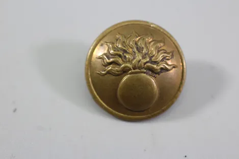 Uniform button, Grenadier Regiment Company, France, World War I