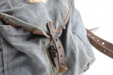 Rucksack der Luftwaffe mit Hersteller und Taschen, Hersteller Erich Schüler
