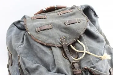 Rucksack der Luftwaffe mit Hersteller und Taschen, Hersteller Erich Schüler