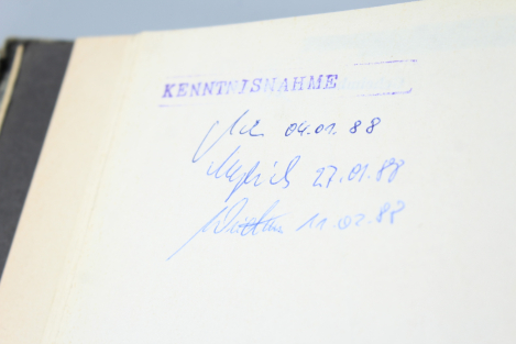 Preview: Geheime Verschlusssache der DDR, Bericht Kampfstoffe