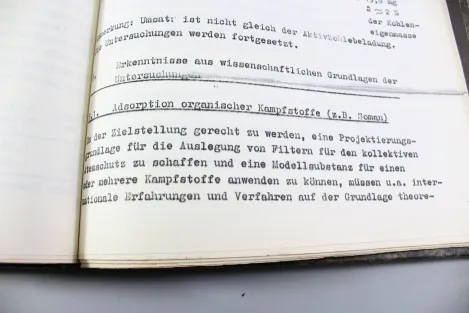 Top Secret GDR Document, Report on Chemical Weapons