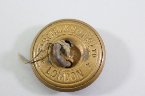 Preview: Uniformknopf / Livree britische Königswappen mit Löwen und Einhorn