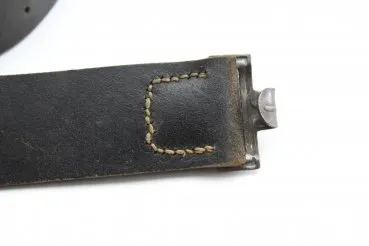 belt, Wehrmacht leather belt, lightly worn, good condition. Length 95 cm, stamped