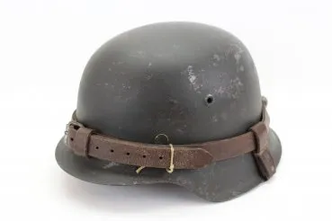 Wehrmacht steel helmet M42 with shoulder strap