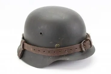 Wehrmacht steel helmet M42 with shoulder strap