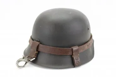 Wehrmacht steel helmet M42 with shoulder strap