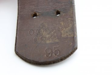 Schöner Koppelriemen, Lederkoppel der Wehrmacht  leicht getragener guter Zustand. Länge 95 cm ,gestempelt