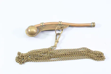 Navy whistle for a boatswain