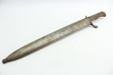ww1 bayonet 98/05 with sheath by Alex Koppel in untouched barn find condition with acceptance stamp