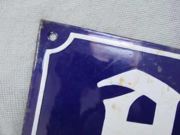 Preview: Emaille Straßenschild Adolf Hitler Ring